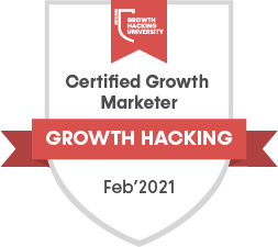 Certified Growth Marketer | Growth Hacking University
