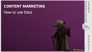 3.Using Data to Create Original, Engaging Content