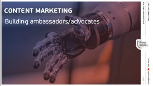 9.Building Ambassadors / Advocates