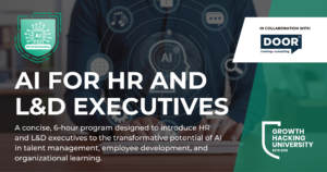 Ai for HR & L&D Executives - 1-5 Participants